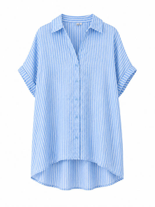 Carmakoma Striped Shirt Dress