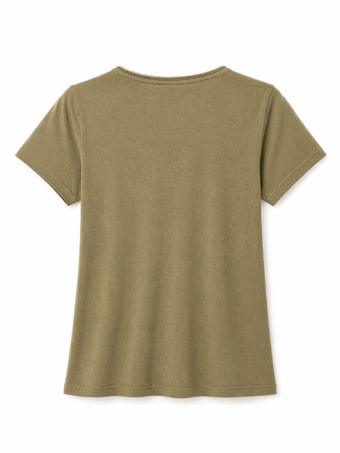 Vero Moda Olive V-Neck Blouse