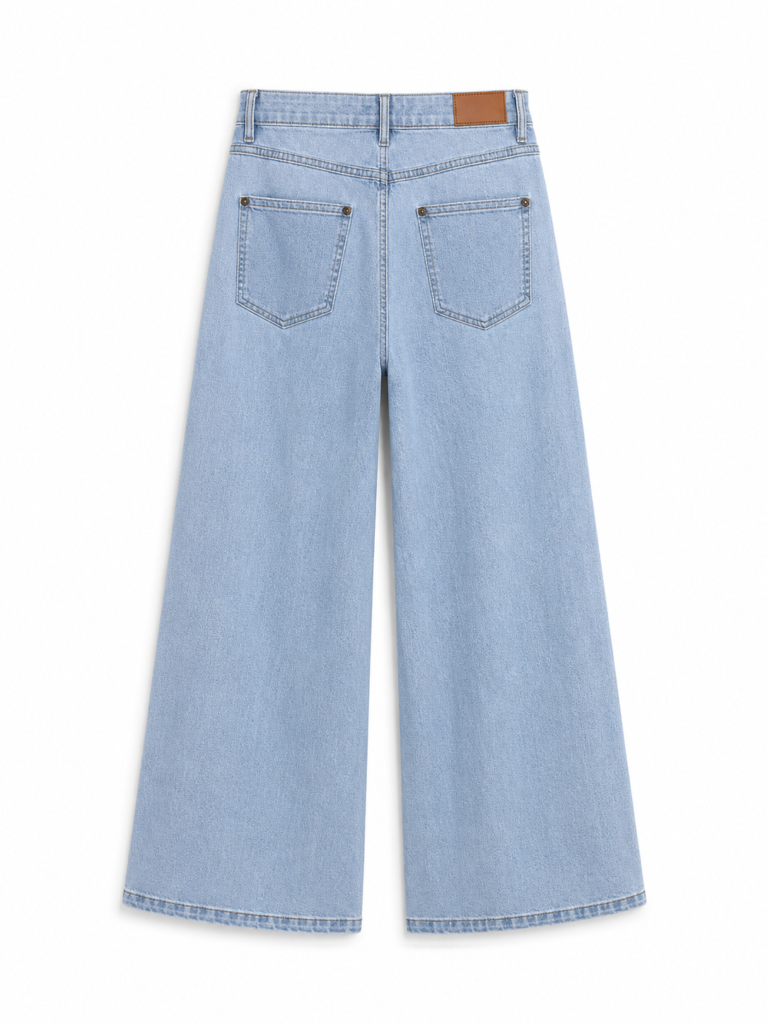 Bonprix Light Blue Wide Leg Jeans