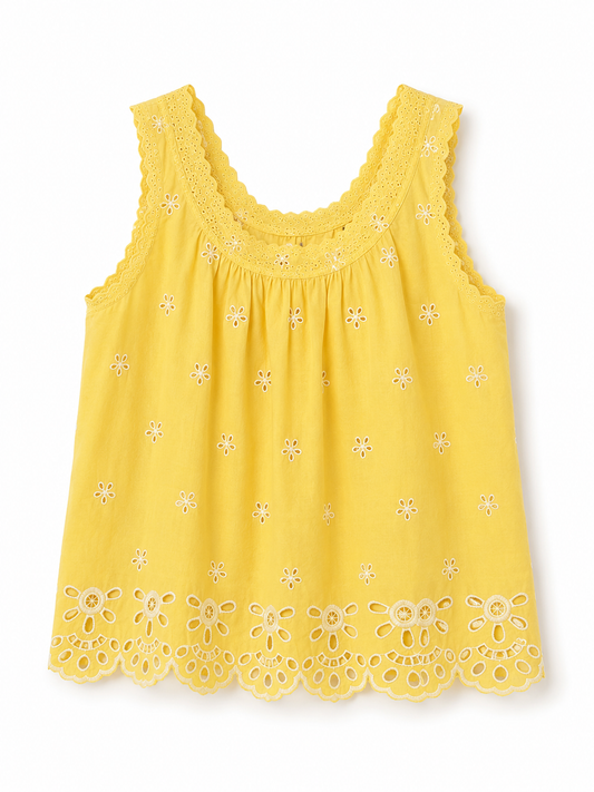 Old Navy Eyelet Blouse – Product Description