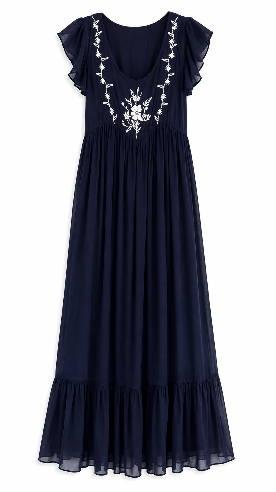 Women's Embroidered Maxi Dress – Wallis – Product Description