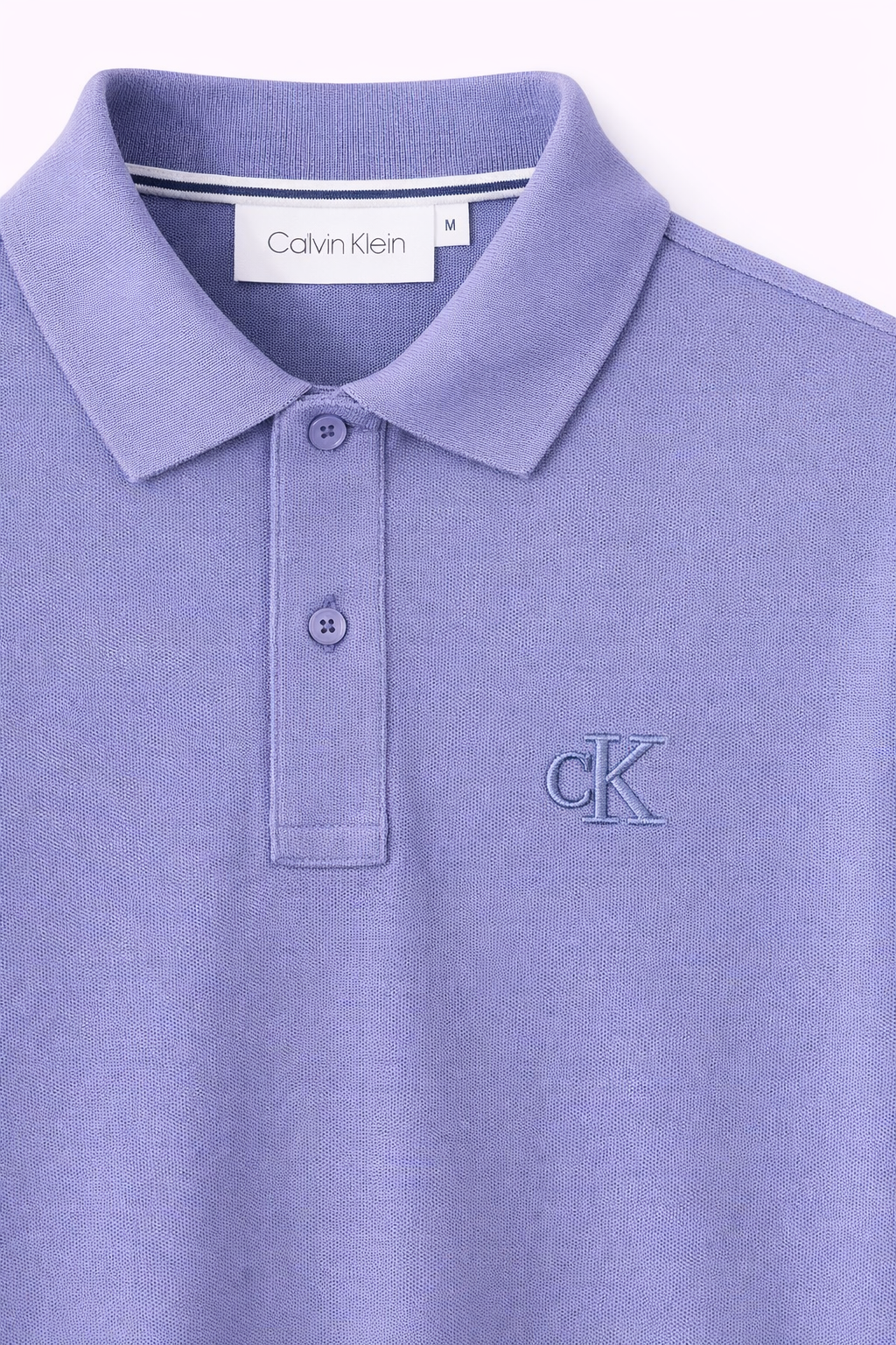 Calvin Klein Lavender Purple Polo Shirt