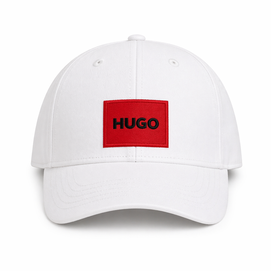 HUGO Cap – White Logo Baseball Cap