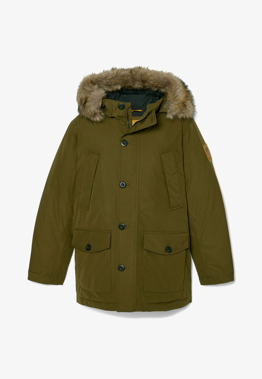 Timberland Parka Jacket- Olive green