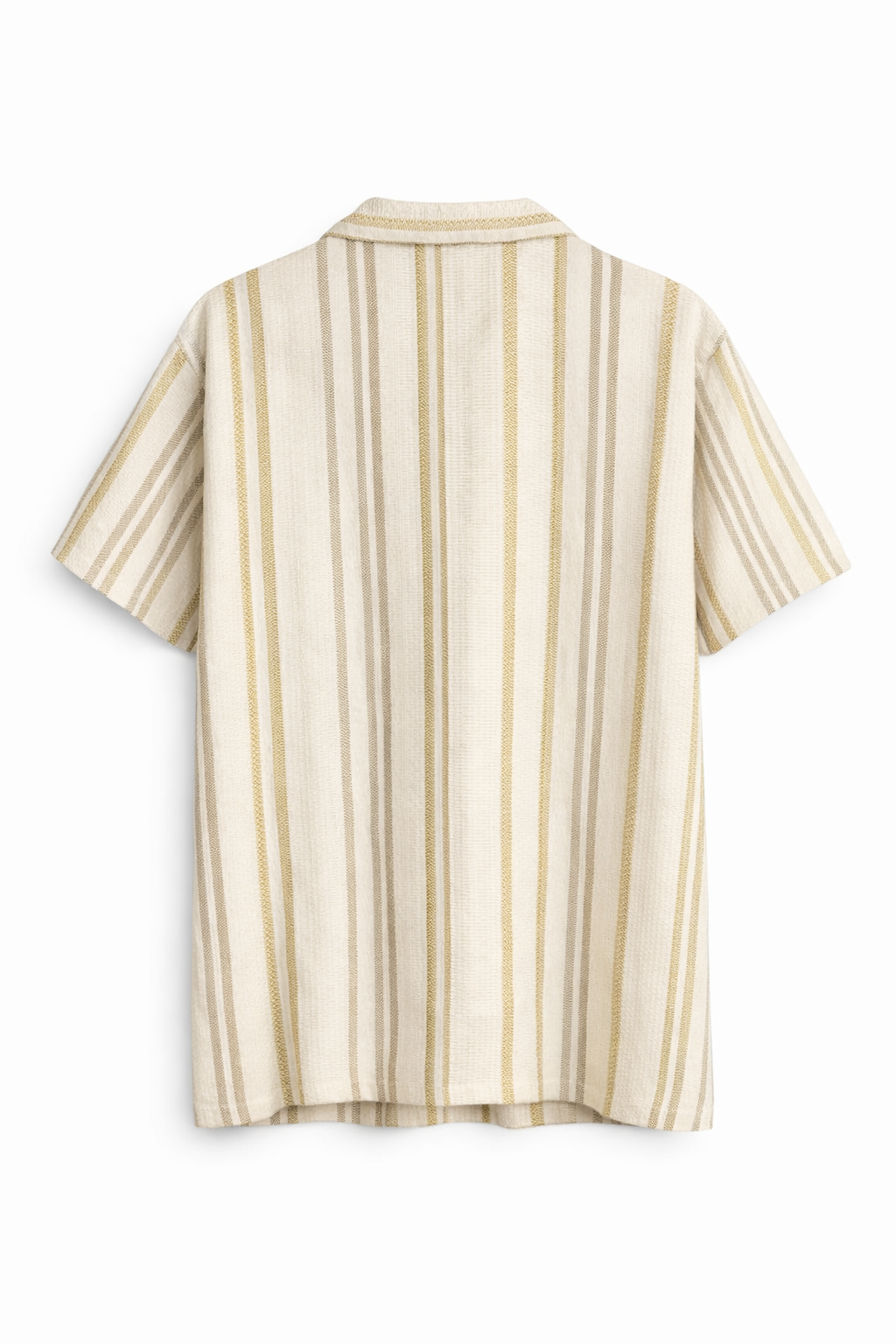 ZARA Oversized Textured Stripe Shirt