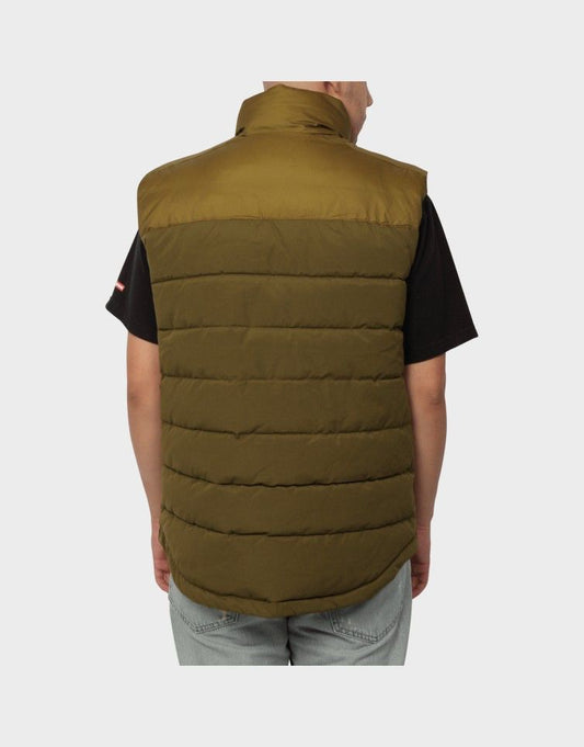 Timberland Men’s Quilted Puffer Vest – Olive Green