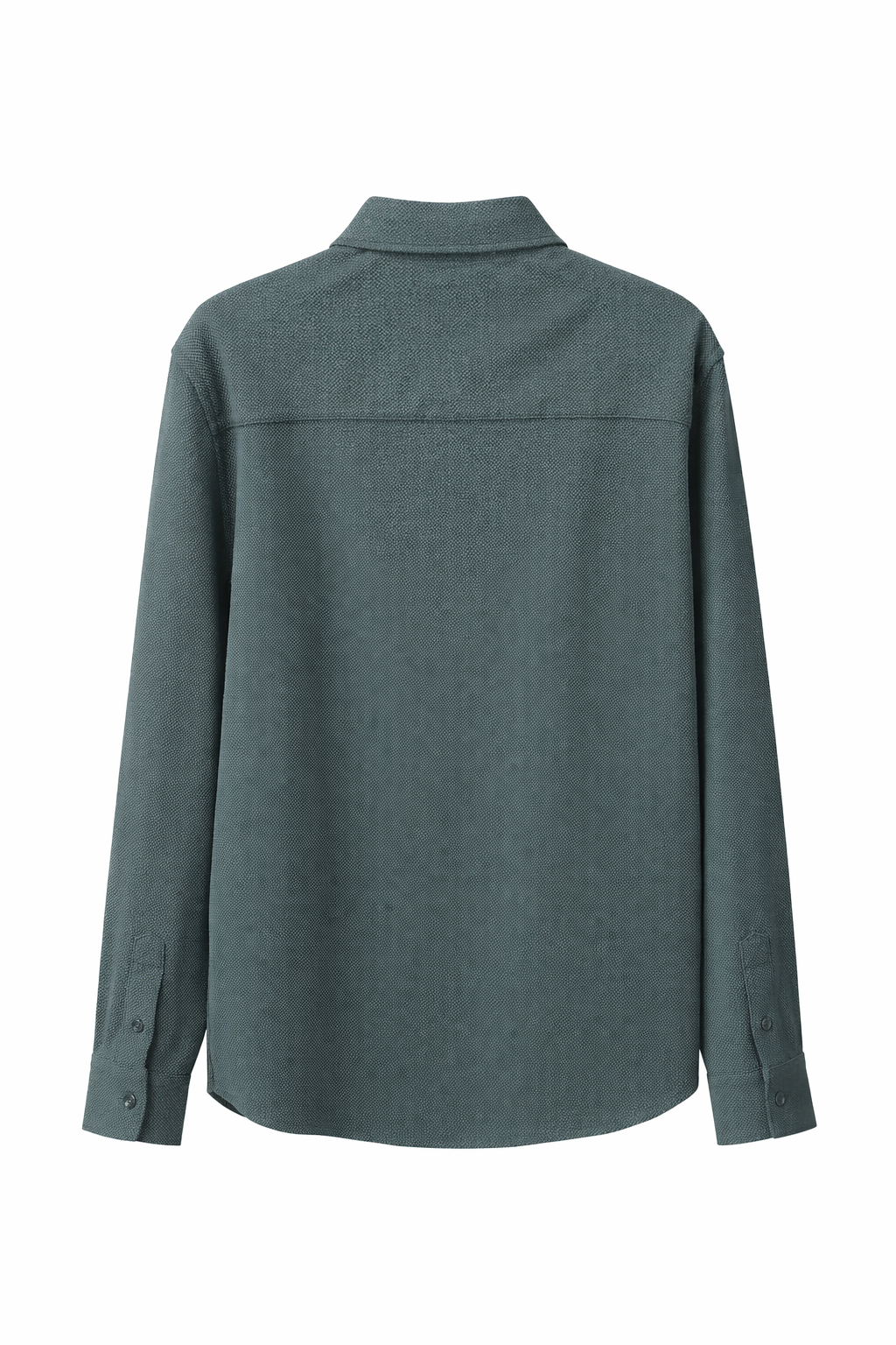 ZARA Textured Shirt – Deep Green