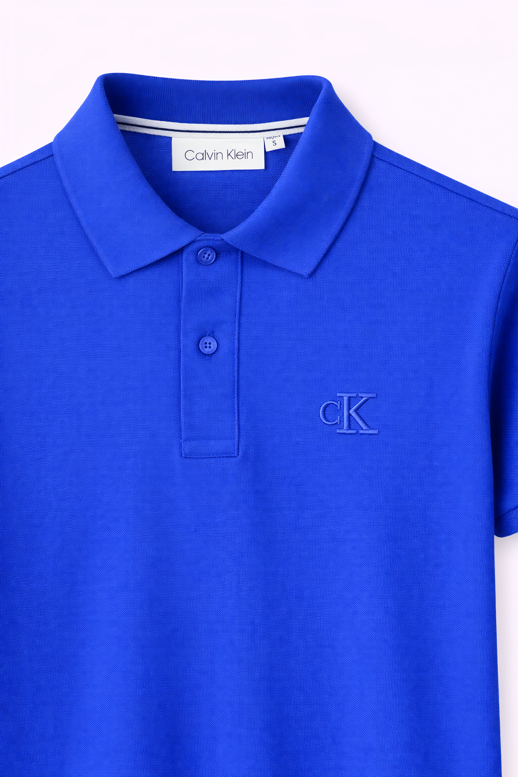 Calvin Klein Royal Blue Polo Shirt