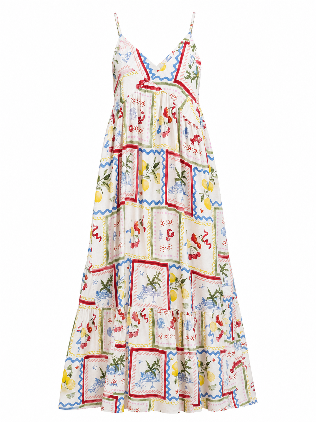 Abercrombie & Fitch Printed Maxi Dress – Product Description