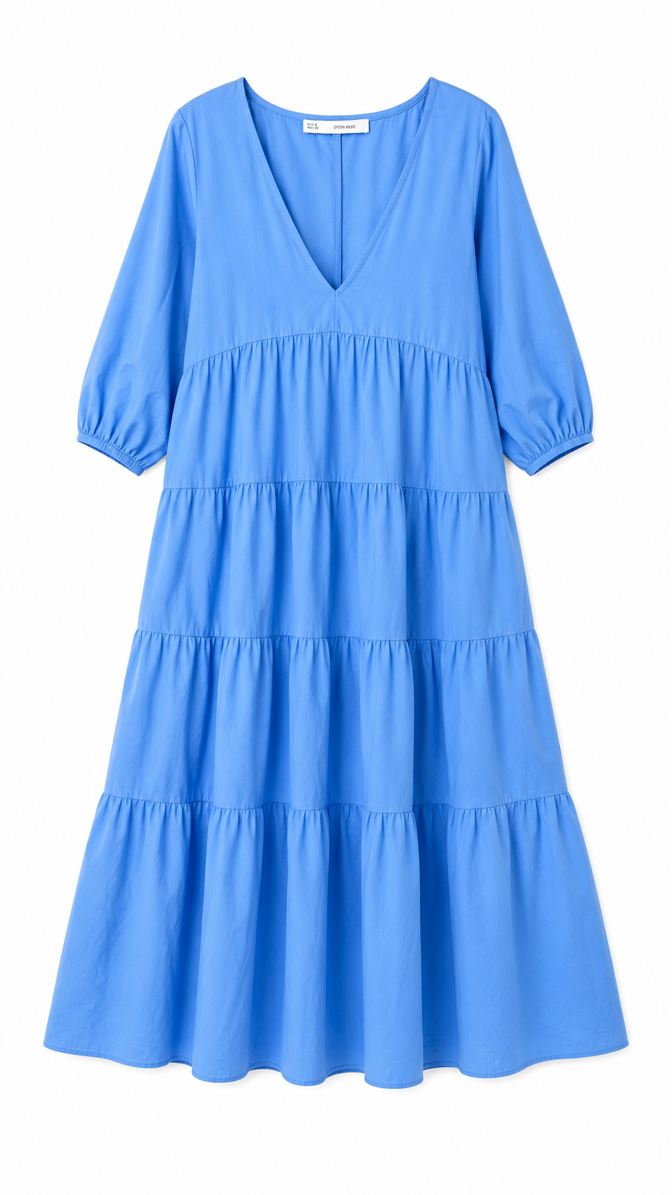 Sfera Basic Tiered Midi Dress