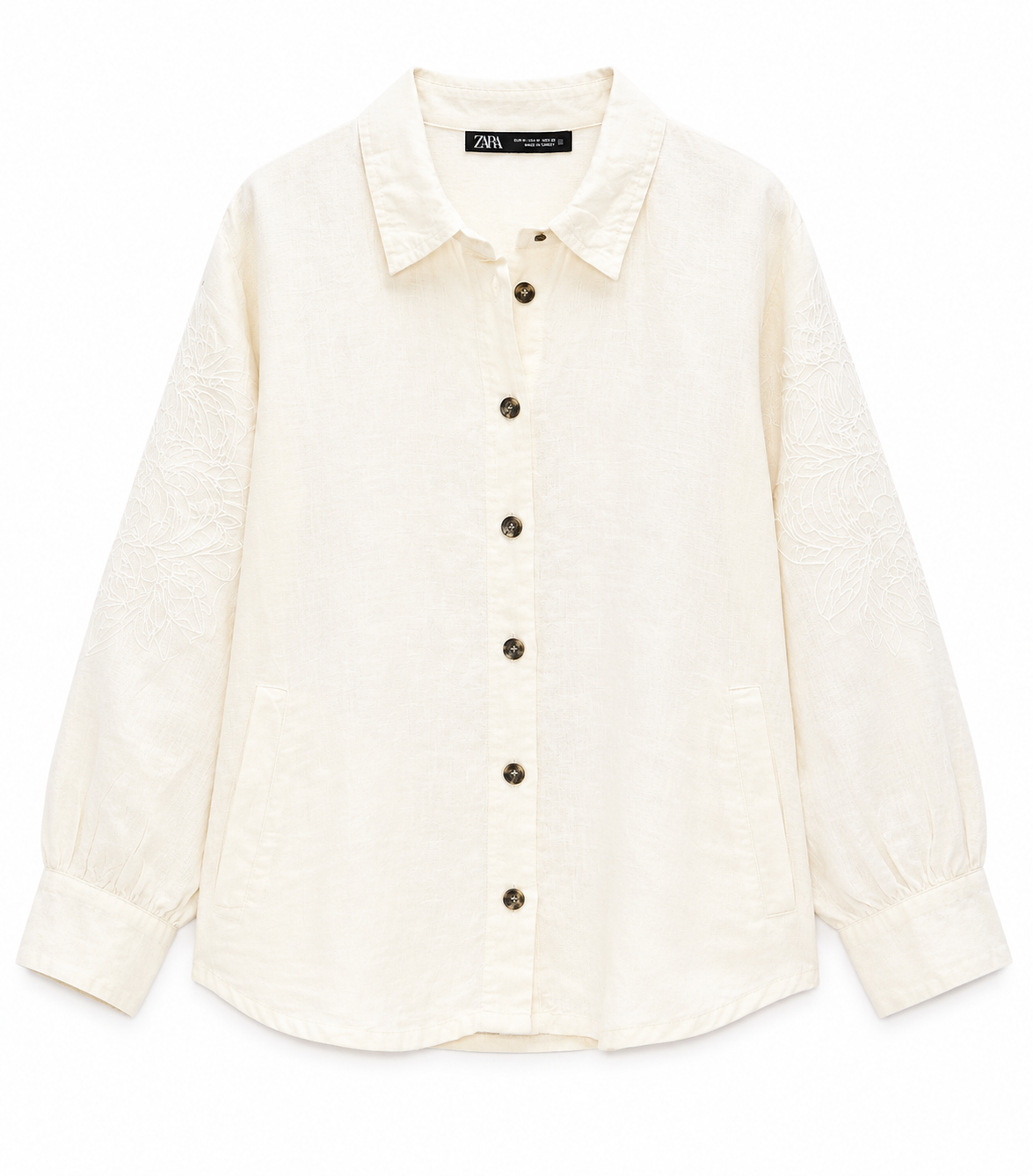 Signature – Embroidered Linen Blend Shirt
