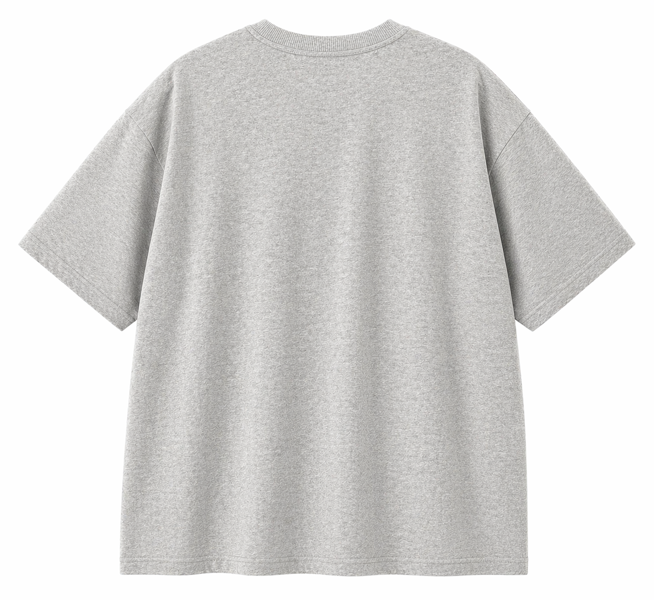 Nutmeg Basic T-Shirt – Light Grey (Classic Fit)