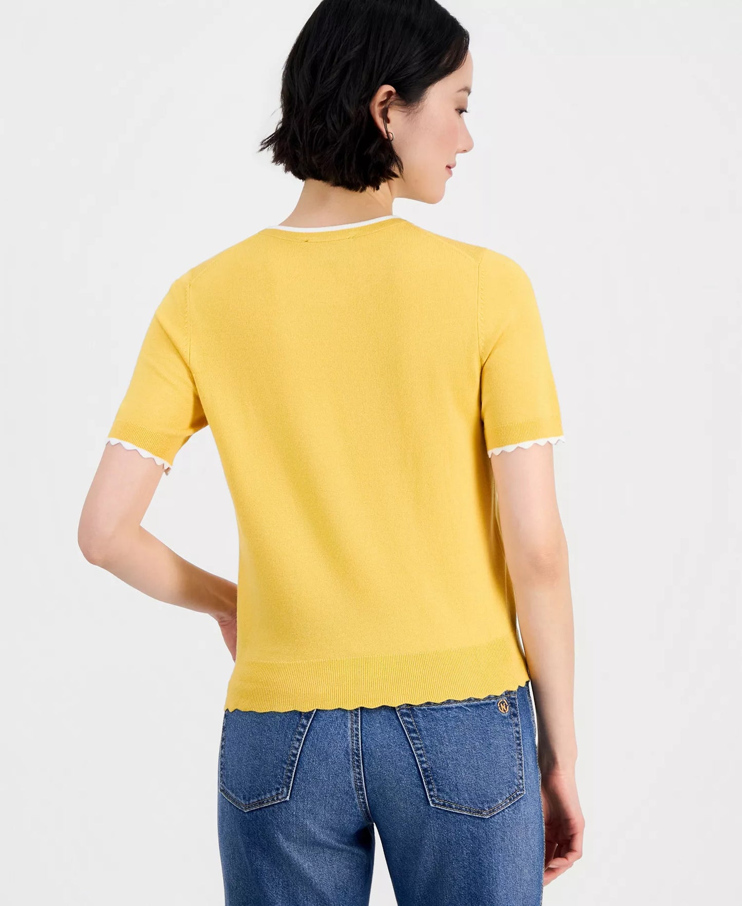 Nautica Yellow Blouse