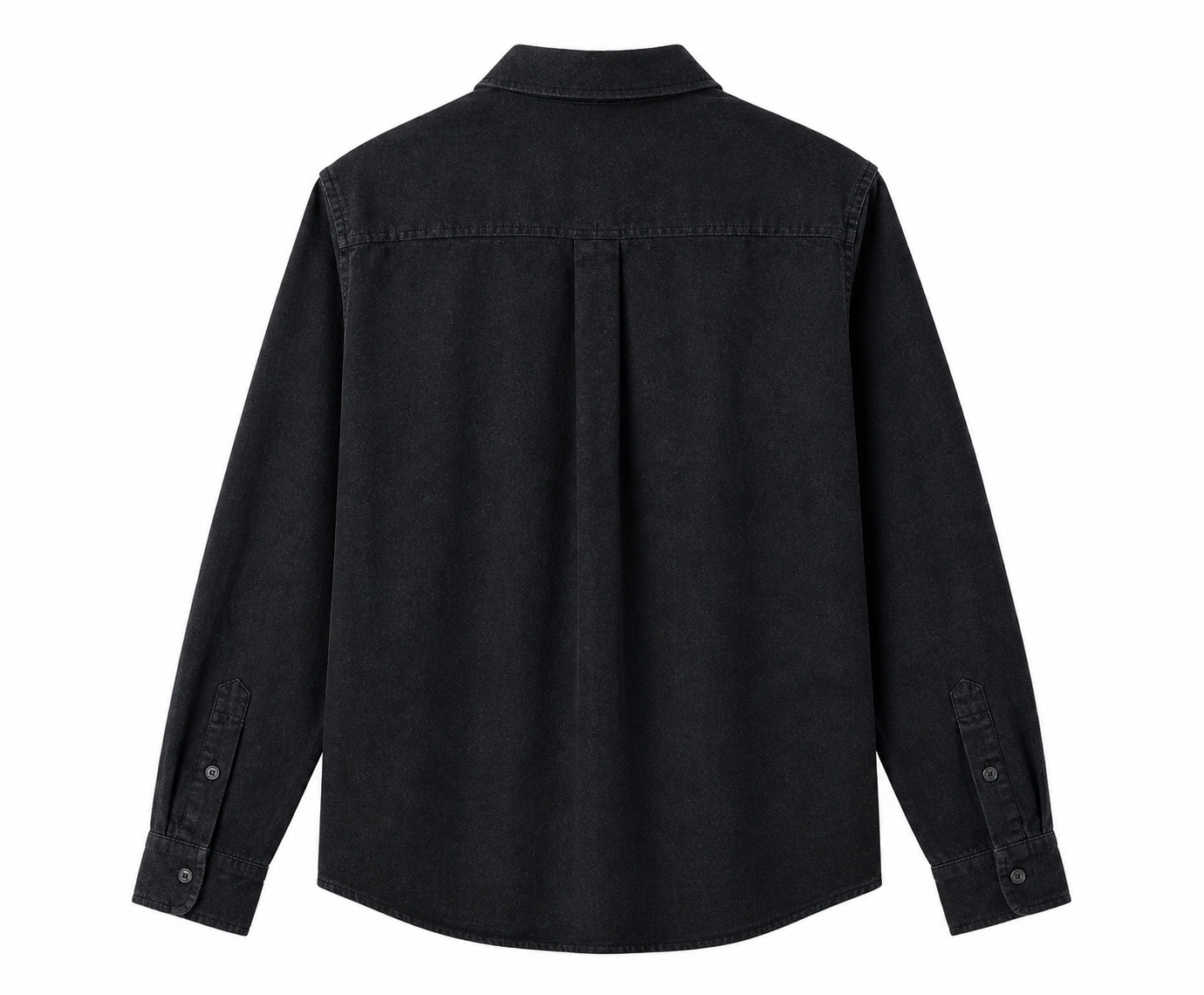 C&A Linen Shirt – Washed Black / Charcoal