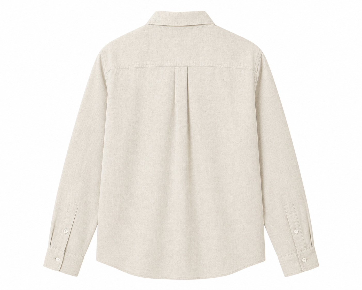 C&A Linen Shirt – Light Beige / Natural Tone