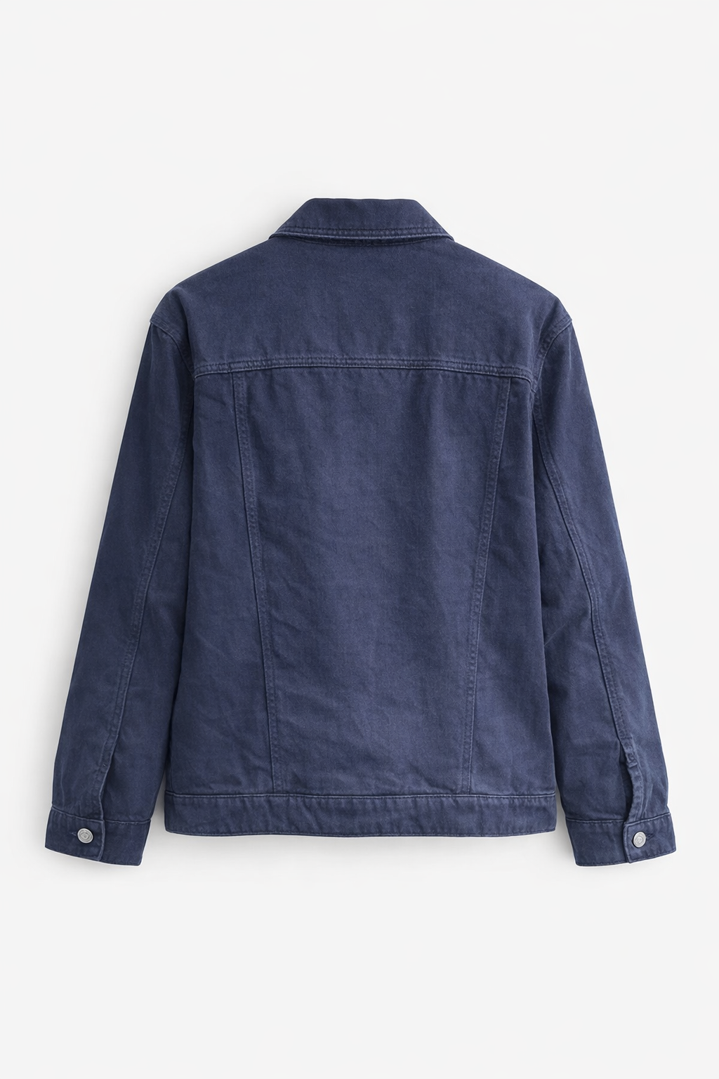 Oversized Denim Jacket – Dark Navy Wash