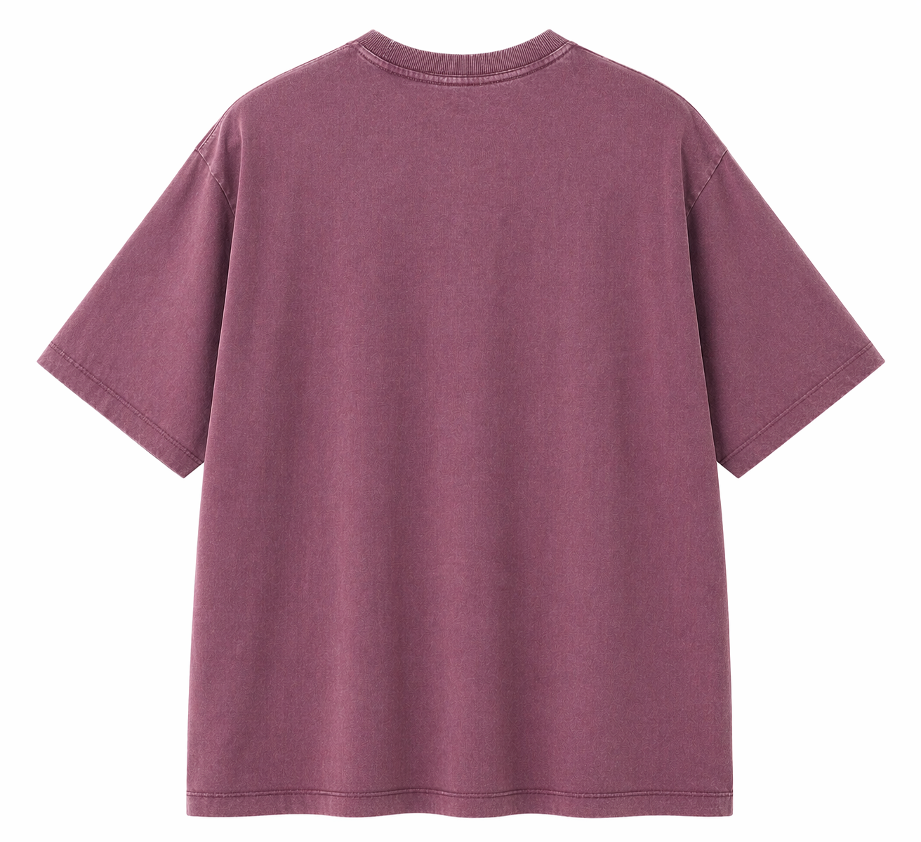 Titin Pocket T-Shirt – Washed Burgundy (Vintage Style)