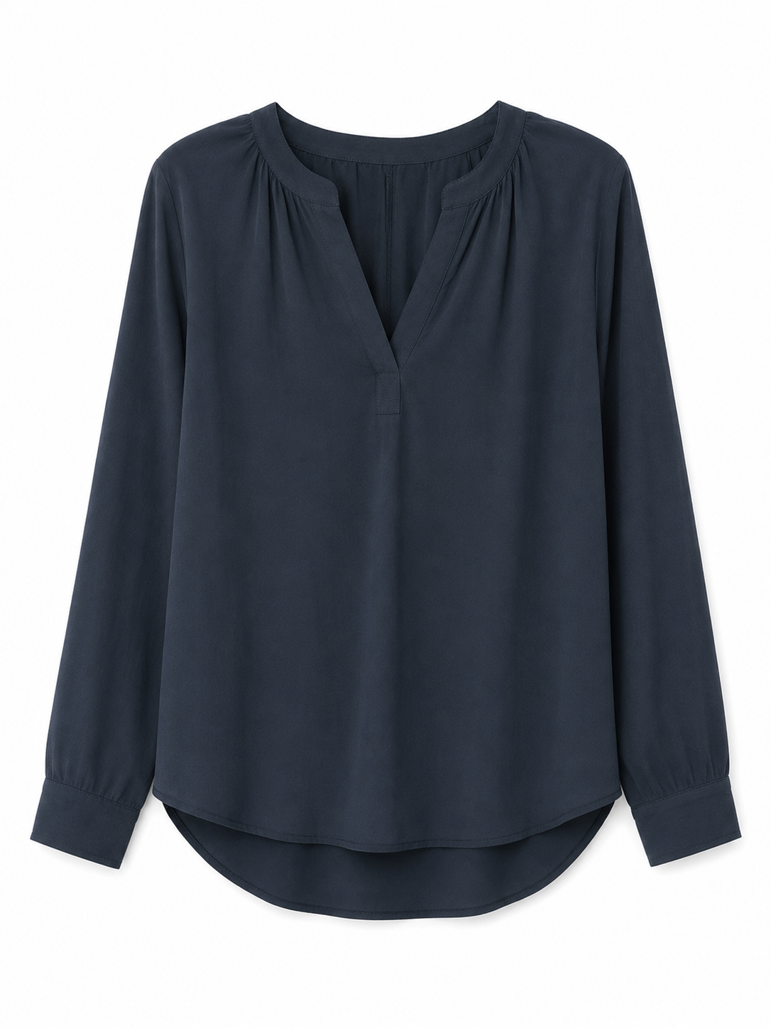 Esprit – Relaxed V-Neck Blouse