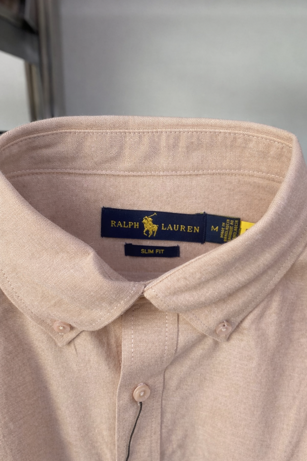 Polo Ralph Lauren Slim Fit Shirt – Peach