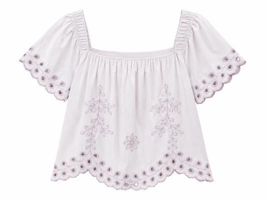American Eagle Embroidered Blouse – Product Description