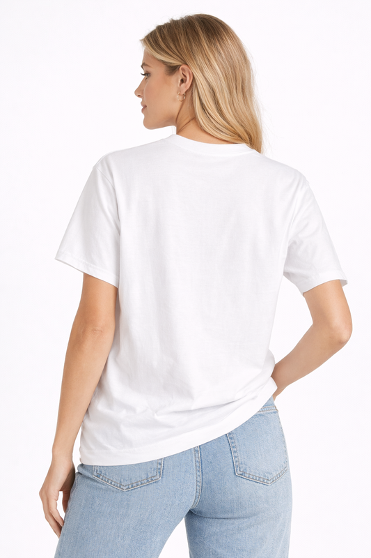 GUESS White Logo T-Shirt