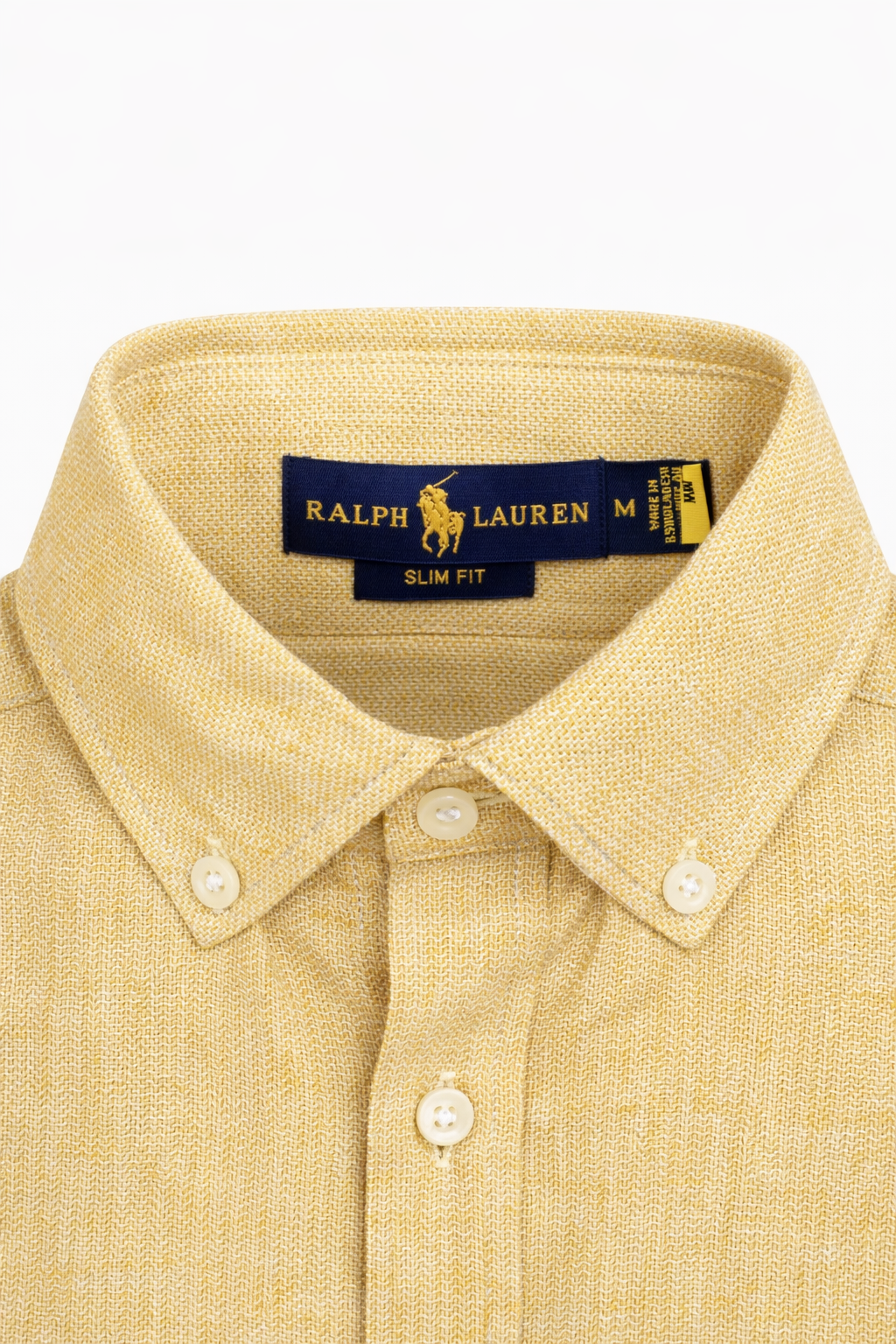 Polo Ralph Lauren Slim Fit Shirt – Soft Yellow