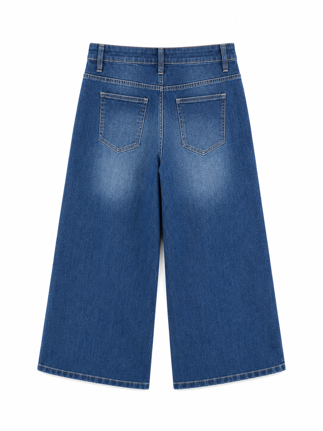 Bonprix Wide Leg Blue Wash Jeans