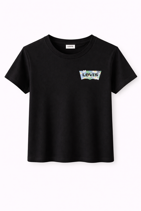 Levi’s® logo T-shirt in a dark grey