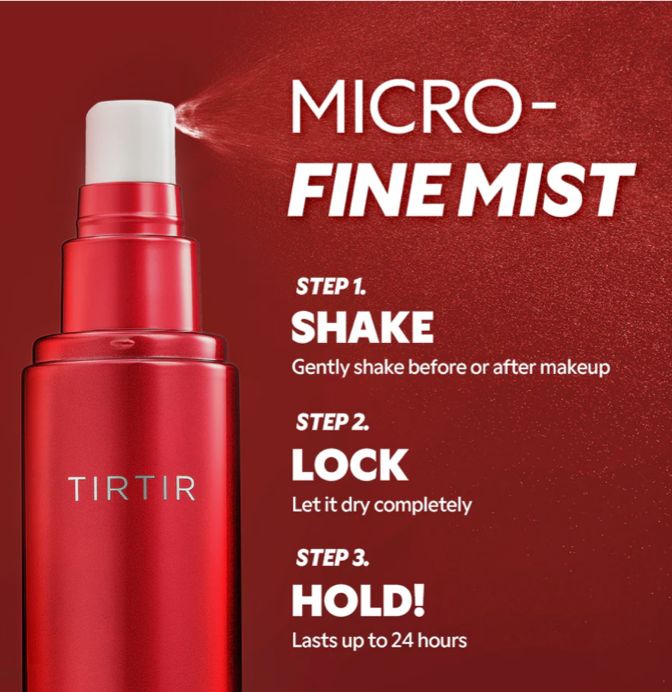TIRTIR Mask Fit Make Up Fixer – Long Lasting Setting Spray