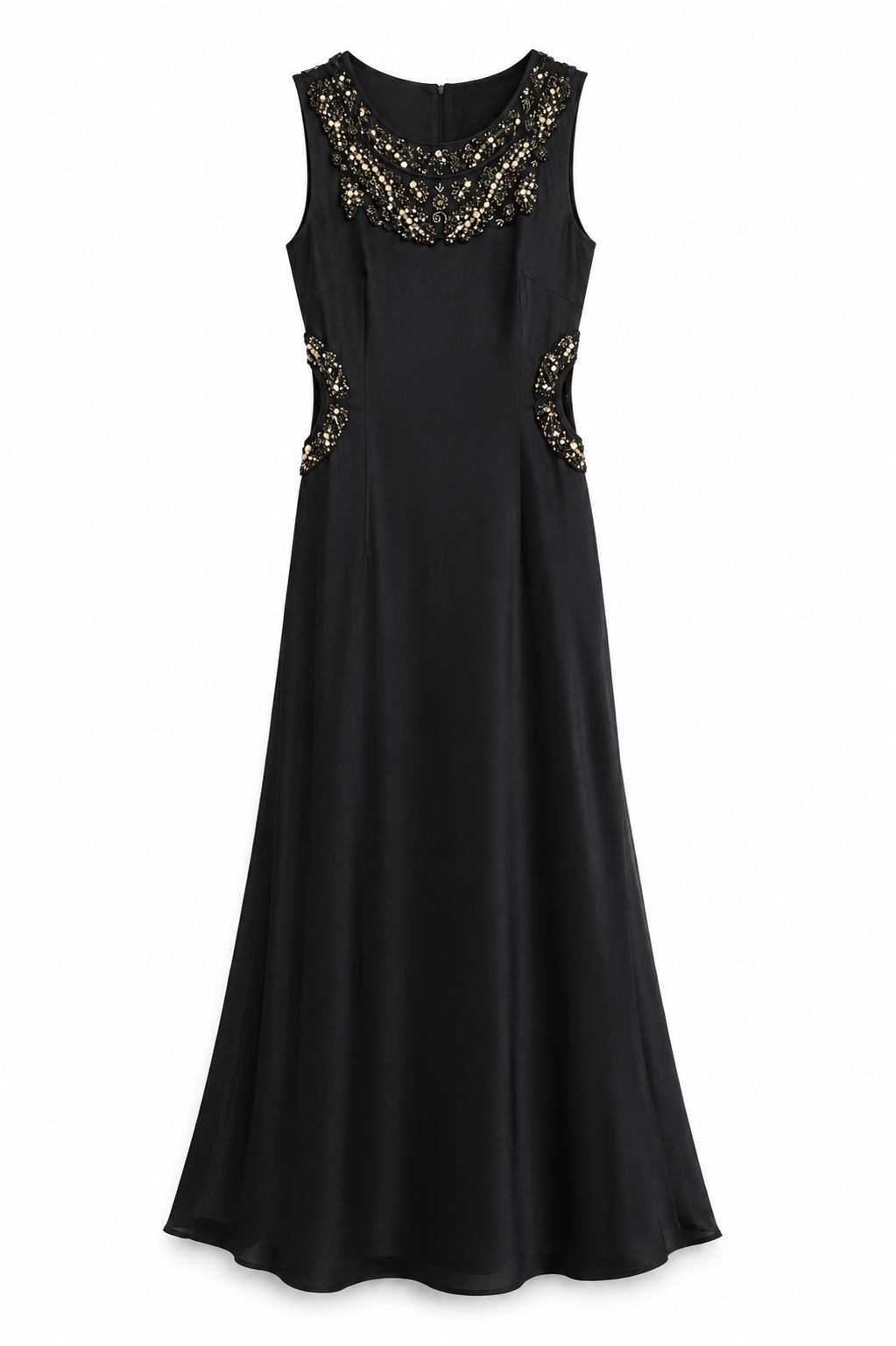 Ralph Lauren Women's Embellished Satin Evening Gown