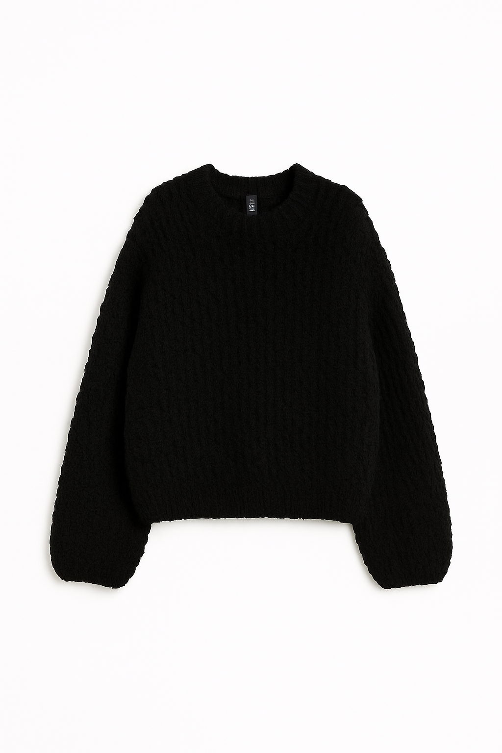 women’s textured knit sweater from H&M