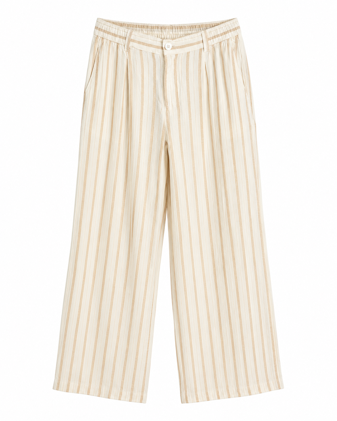 Aeropostale Wide-Leg Striped Pants – Product Description