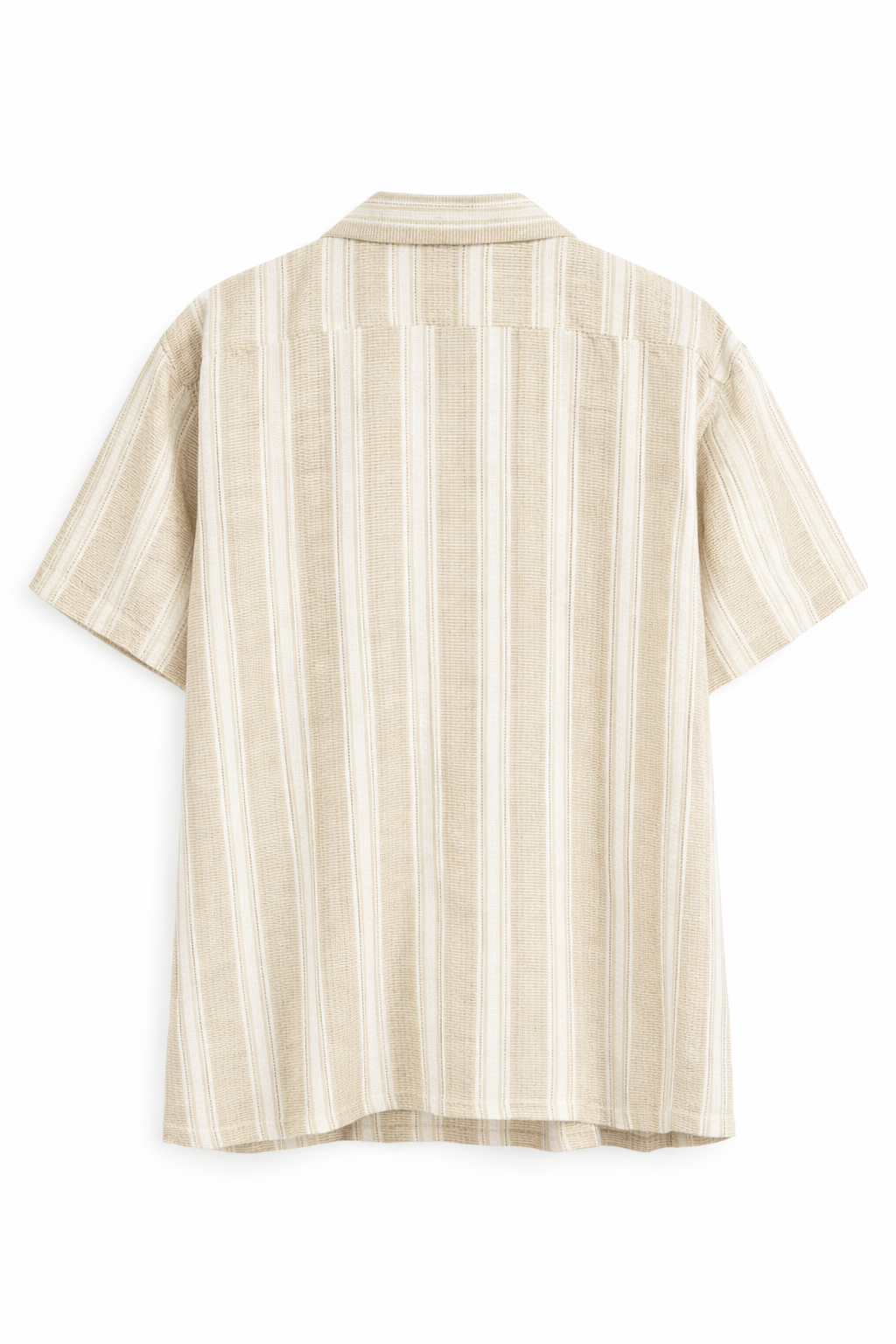 ZARA Oversized Textured Stripe Shirt