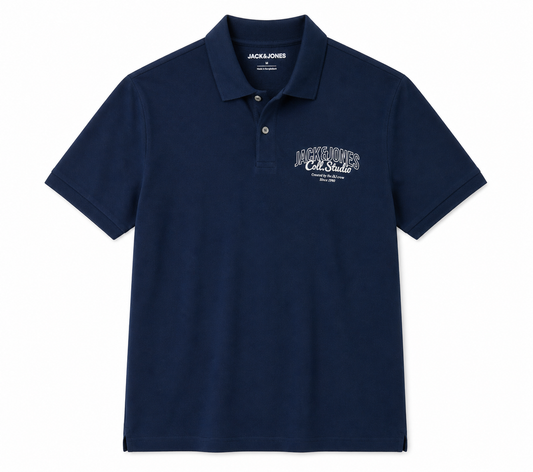 Classic Jack & Jones polo shirt with a timeless sporty look: