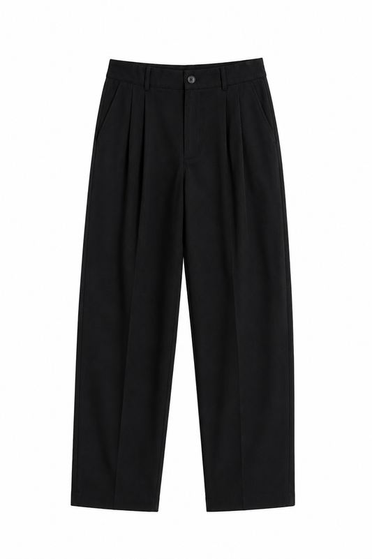 Zara Wide Leg Pleated Trousers