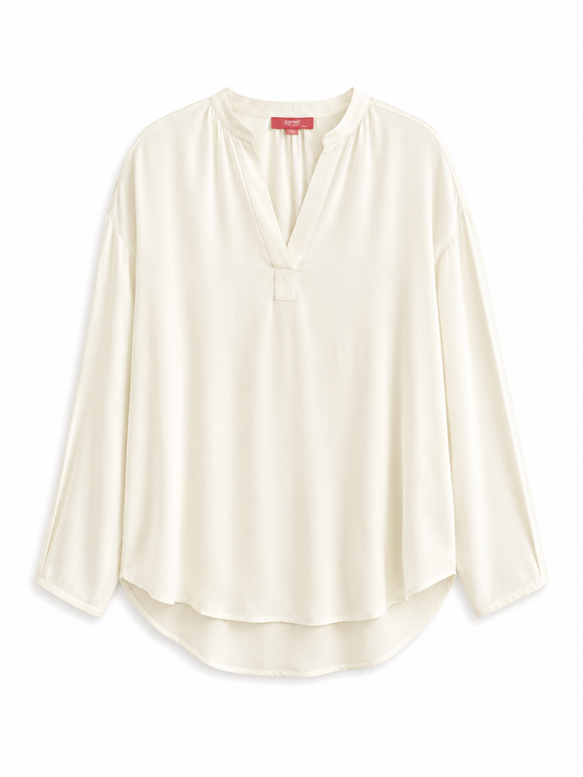 Ann Taylor Elegant V-Neck Blouse – Product Description