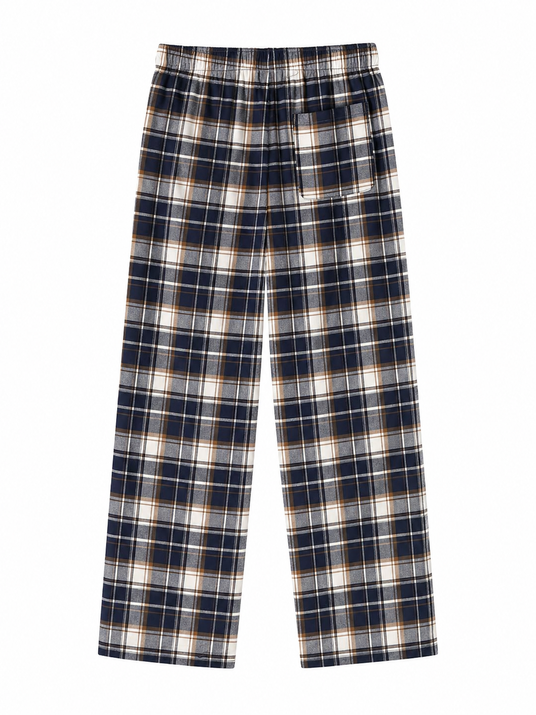 George Navy Checkered Lounge Pants