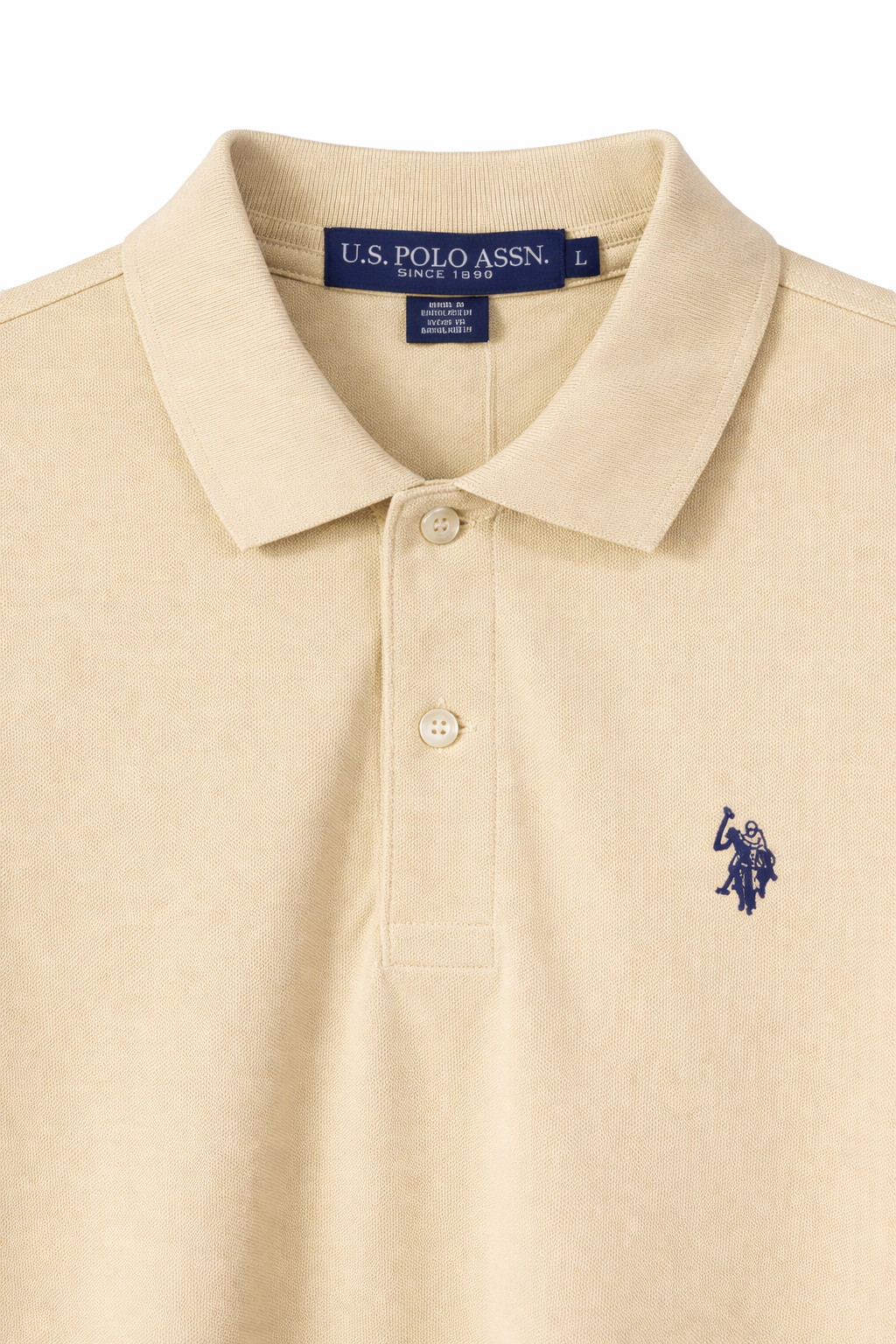 U.S. Polo Assn. Beige Classic Polo Shirt