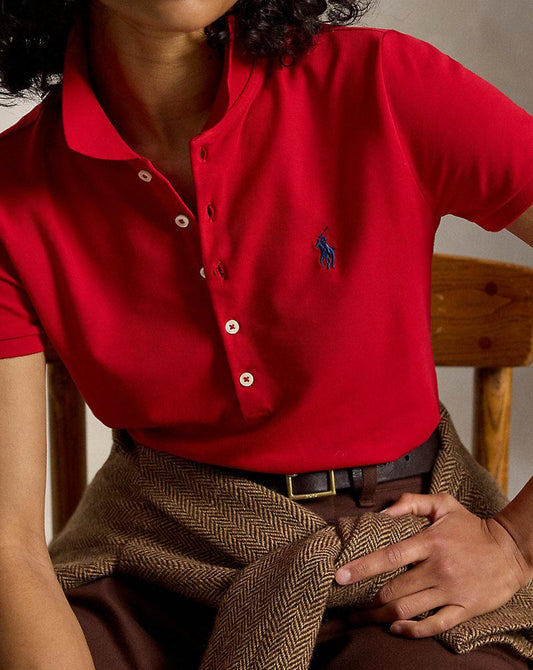 Polo Ralph Lauren Blouse - Vibrant red