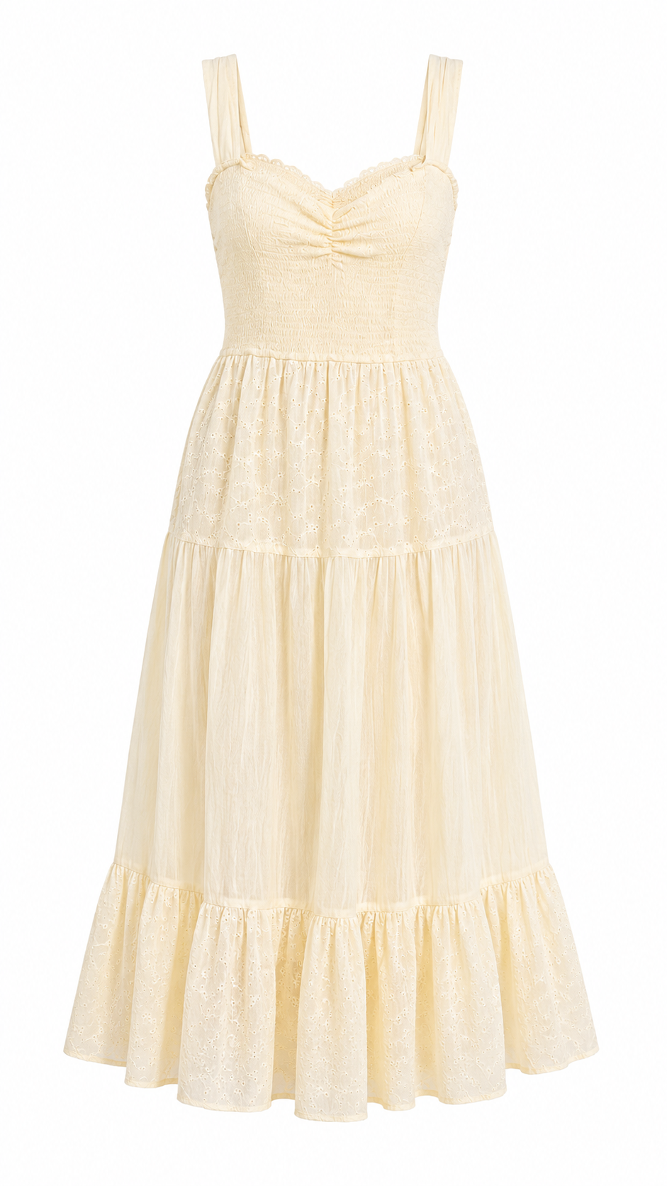 American Eagle Eyelet Midi Dress
