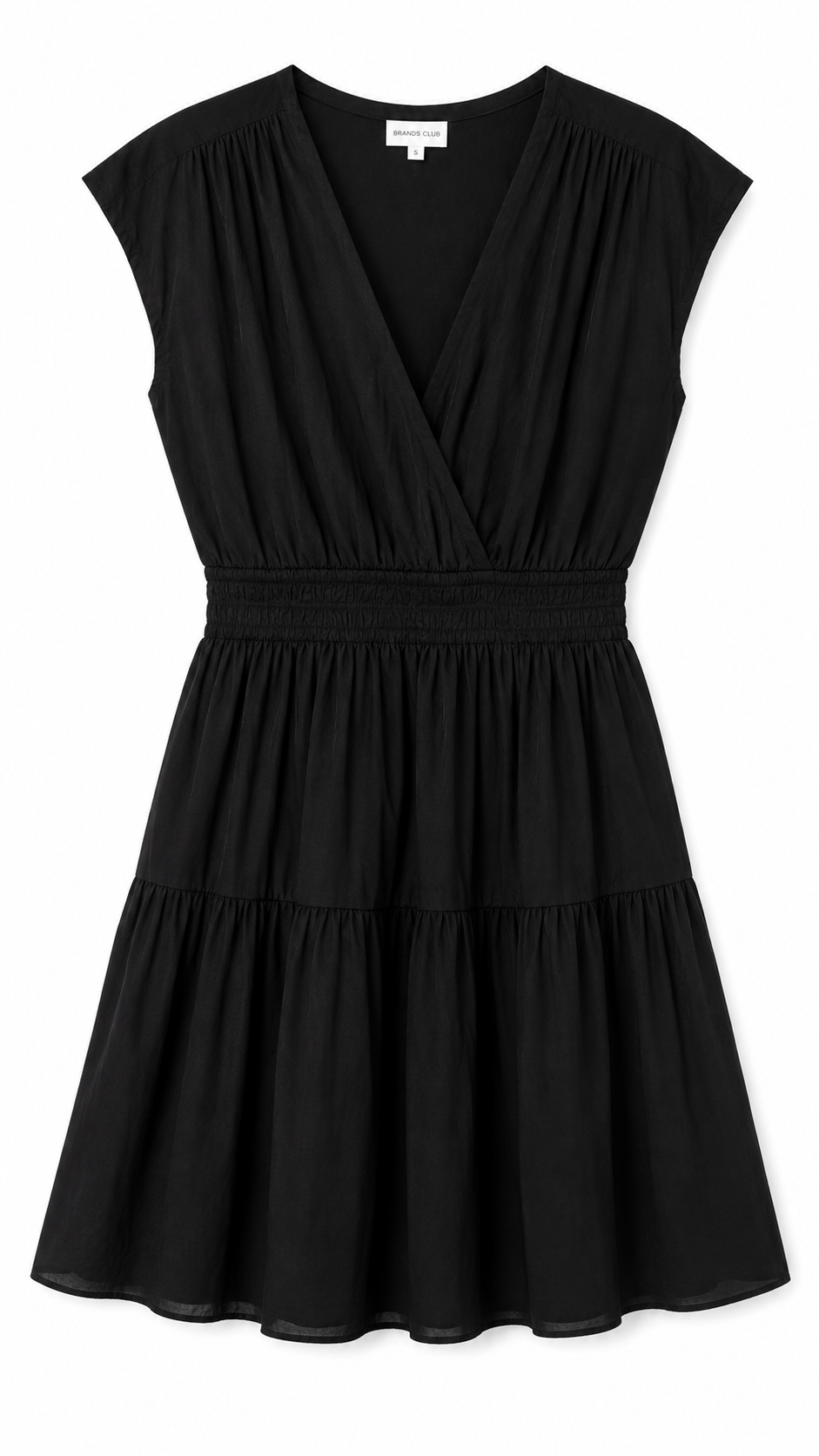 H&M Smocked Waist Mini Dress