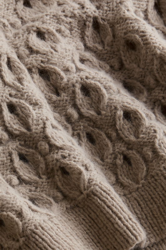 H&M open-knit sweater