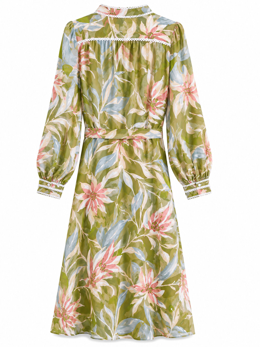Monsoon Floral Print Midi Dress