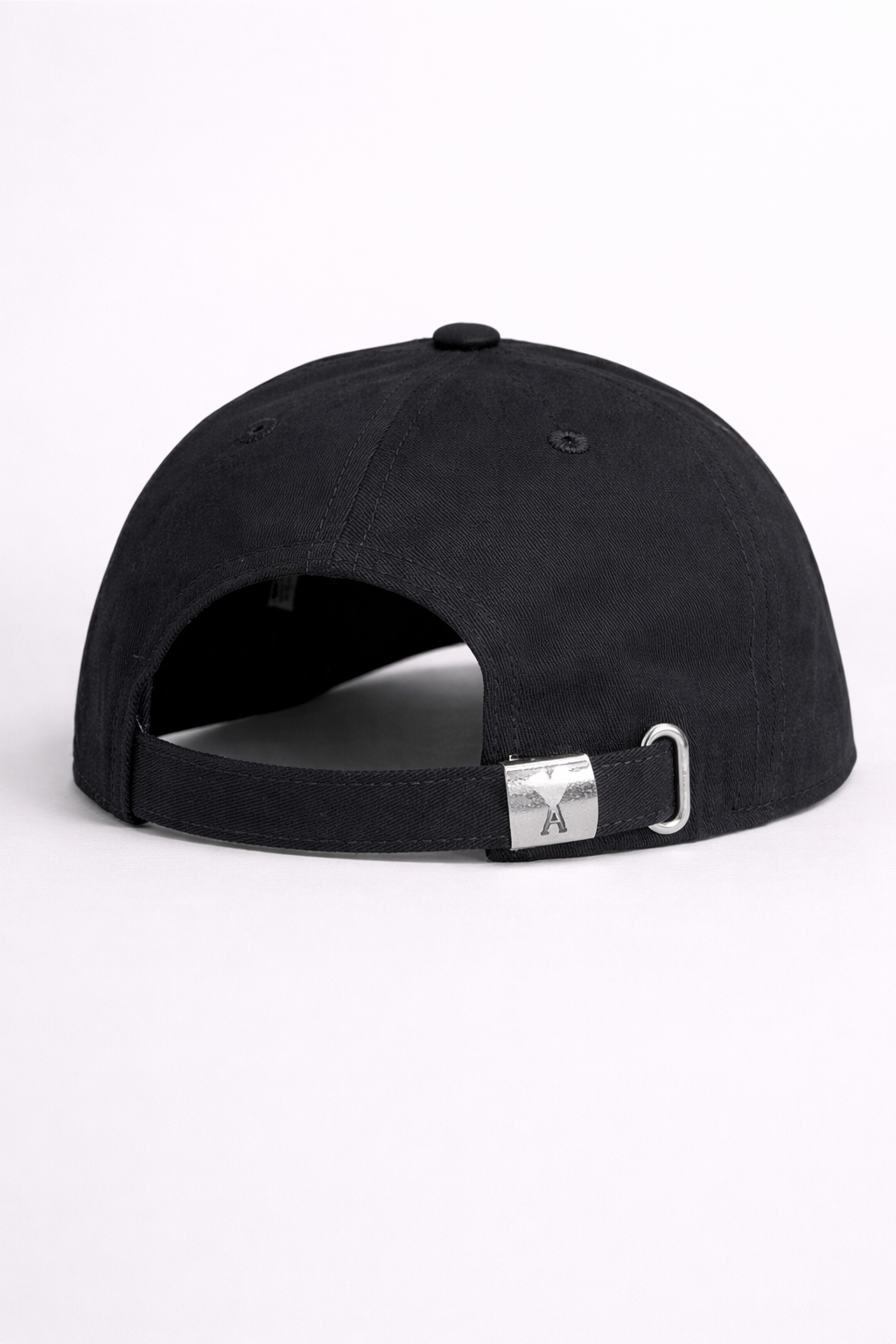 AMI Paris Cap – Black (Ami de Cœur Logo)