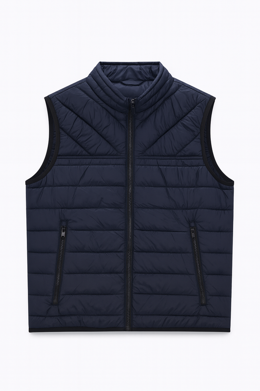 LCW Casual – Quilted Puffer Vest (Blue)