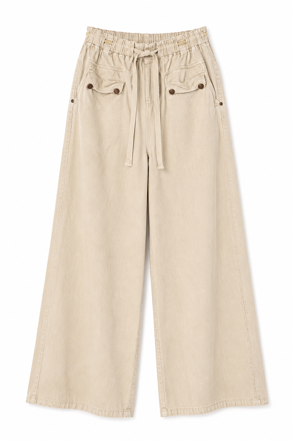 Anthropologie – Wide Leg Utility Drawstring Pants