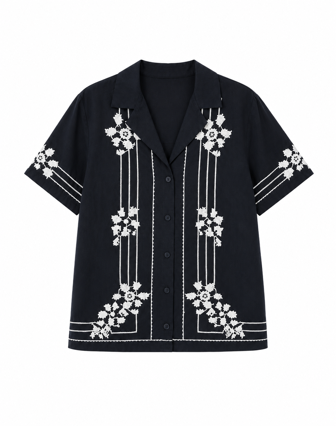 Levi's – Embroidered Camp Collar Shirt