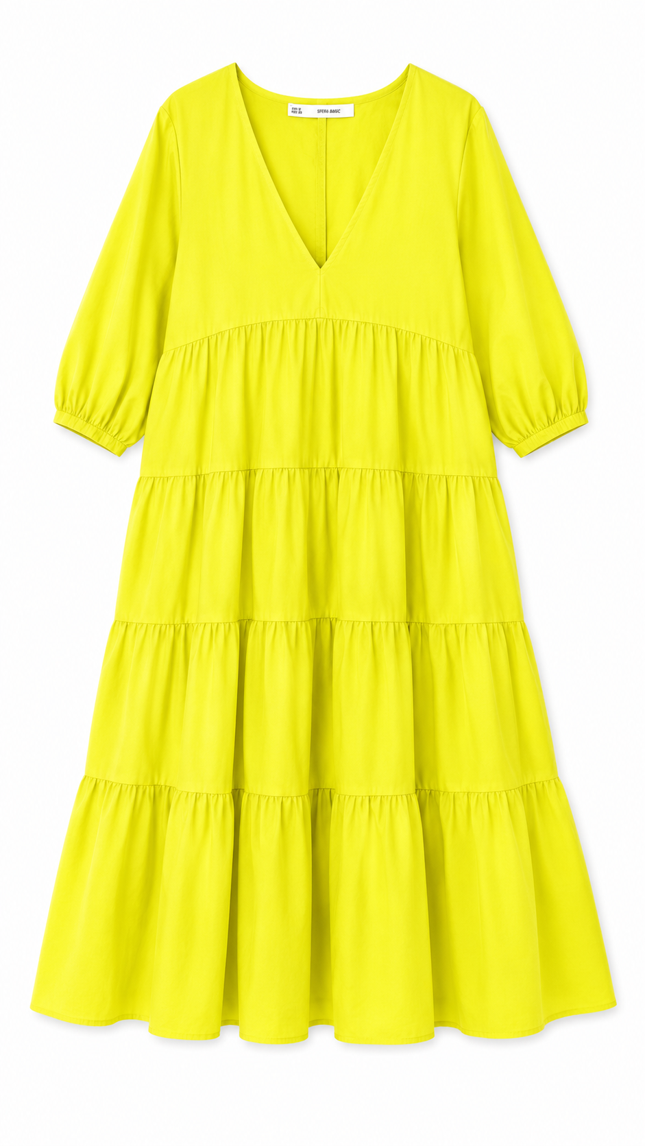 Sfera Basic Tiered Midi Dress