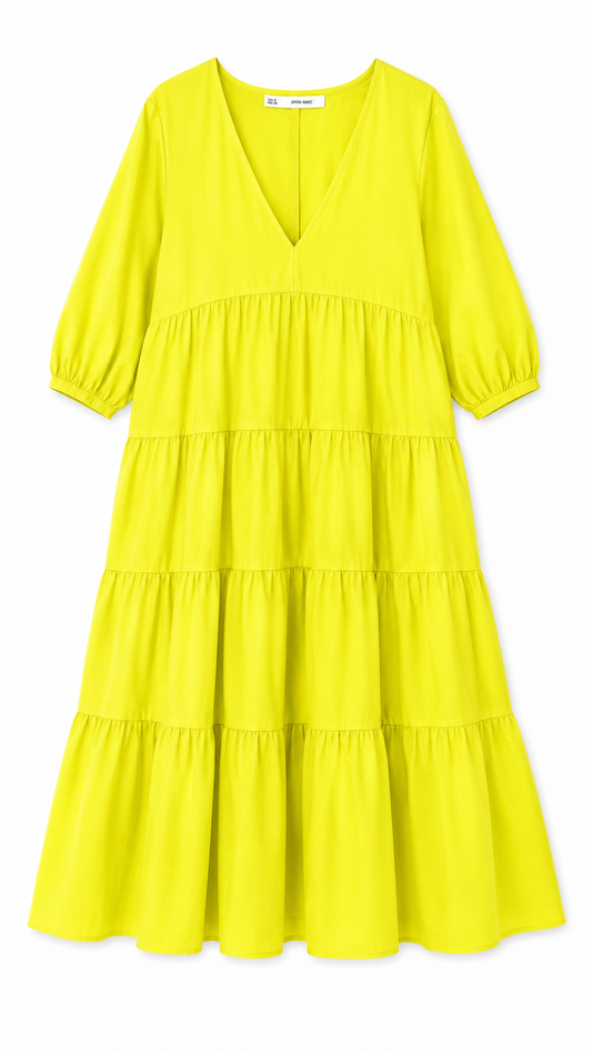 Sfera Basic Tiered Midi Dress