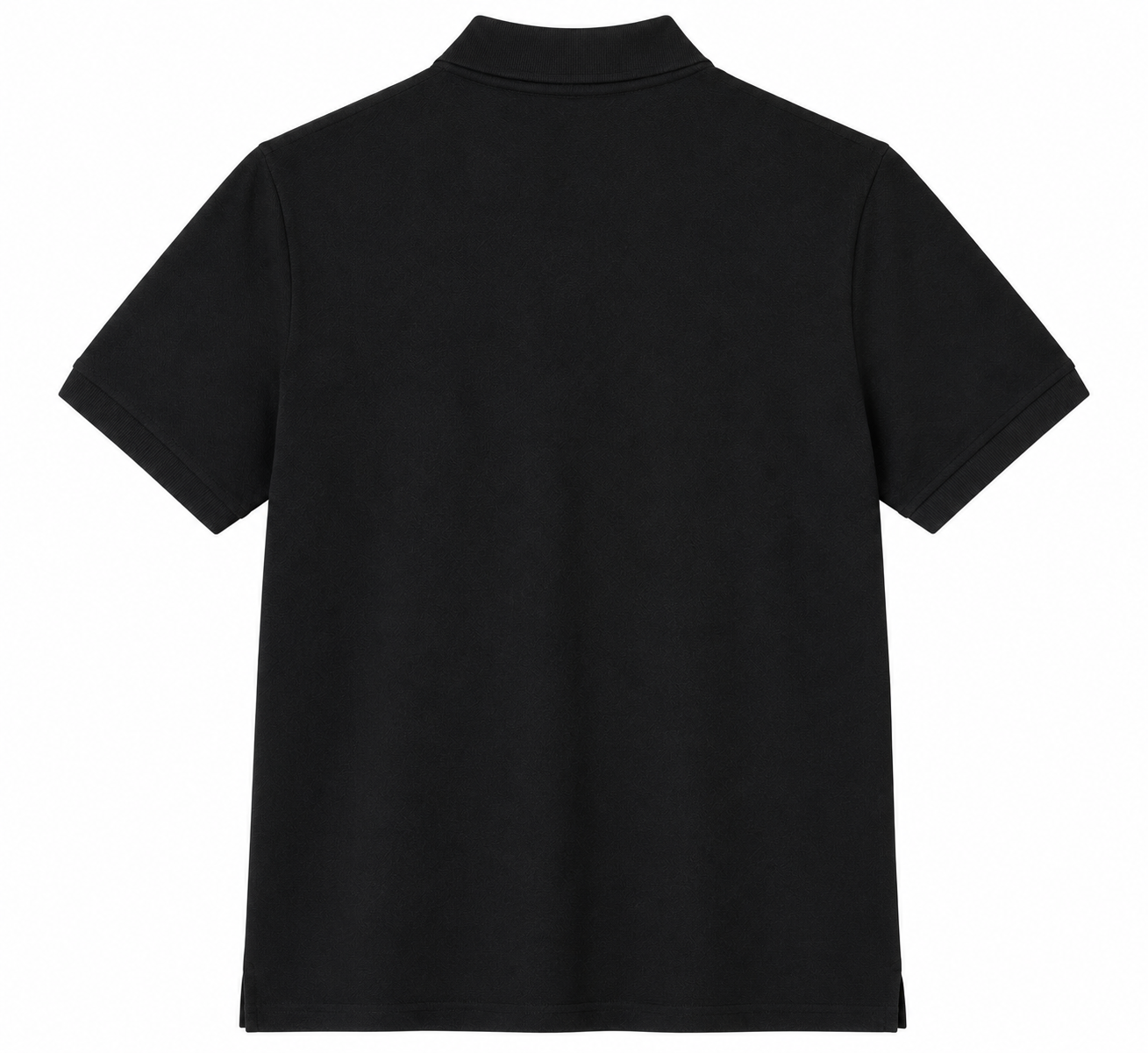 Classic and versatile Jack & Jones polo shirt in a sleek black color,